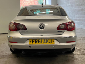 2012 Volkswagen Cc 2.0 Tdi Bluemotion Tech Gt Saloon 4dr Diesel DSG Euro 5 (s/s) (5 Seat) (140 Ps) in Silver — image 3