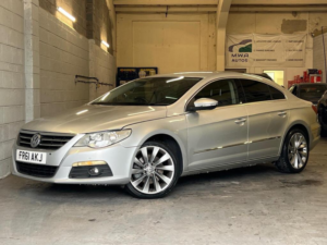 2012 Volkswagen Cc 2.0 Tdi Bluemotion Tech Gt Saloon 4dr Diesel DSG Euro 5 (s/s) (5 Seat) (140 Ps) in Silver — image 4