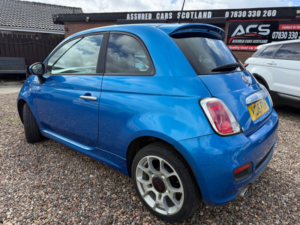 2015 Fiat 500 1.2 S Hatchback 3dr Petrol Manual Euro 6 (s/s) (69 Bhp) in Blue — image 3