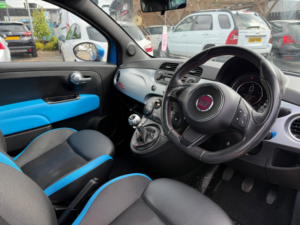 2015 Fiat 500 1.2 S Hatchback 3dr Petrol Manual Euro 6 (s/s) (69 Bhp) in Blue — image 4