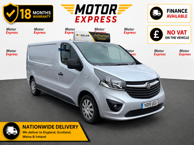 2019 Vauxhall Vivaro 1.6 Cdti 2900 Biturbo Ecotec Sportive in Silver — image 1
