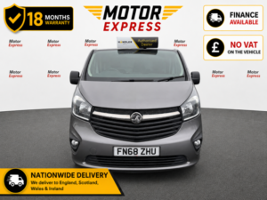 2018 Vauxhall Vivaro 1.6 Cdti 2700 Biturbo Ecotec Sportive in Grey — image 3