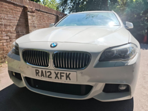 2012 BMW 5 Series 2.0 520i M Sport Touring Auto Euro 5 (s/s) 5dr in White — image 2