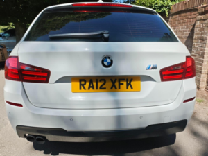 2012 BMW 5 Series 2.0 520i M Sport Touring Auto Euro 5 (s/s) 5dr in White — image 5