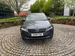 2018 Skoda Karoq 2.0 Tdi Se L DSG 4WD Euro 6 (s/s) 5dr in Grey — image 2
