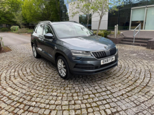 2018 Skoda Karoq 2.0 Tdi Se L DSG 4WD Euro 6 (s/s) 5dr in Grey — image 3