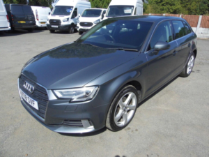 2018 Audi A3 2.0 Tdi Sport Sportback S Tronic Euro 6 (s/s) 5dr in Grey — image 3