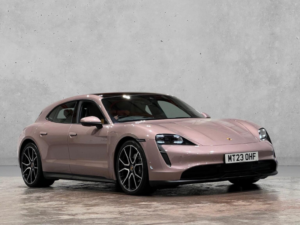 2023 Porsche Taycan Performance 79.2kwh Sport Turismo Auto Rwd 5dr (11kw Charger) in Pink — image 2