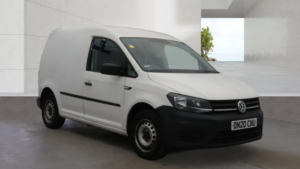 2020 Volkswagen Caddy 2.0 Tdi C20 Startline Panel Van 5dr Diesel Manual Swb Euro 6 102 Ps in White — image 3