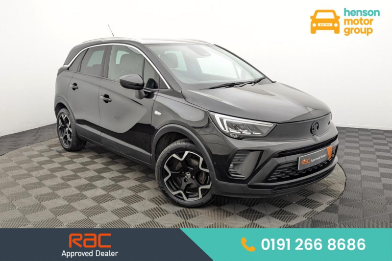 2023 Vauxhall Crossland 1.2 Turbo Ultimate SUV 5dr Petrol Manual Euro 6 (s/s) (110 Ps) in Black — image 1