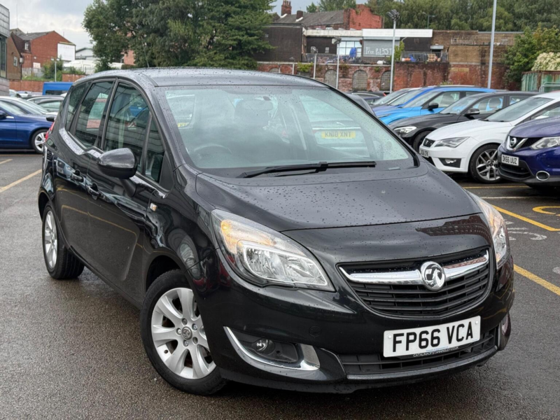 2016 Vauxhall Meriva 1.4i Life Euro 6 5dr in Black — image 1