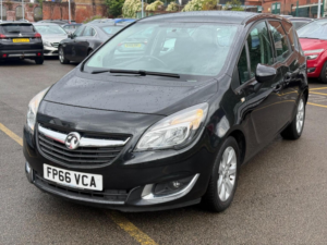 2016 Vauxhall Meriva 1.4i Life Euro 6 5dr in Black — image 3