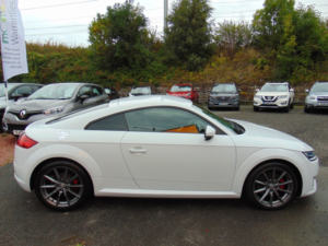 2015 Audi Tt 2.0 Tdi Ultra Sport * Mot May 2027 * 8 Service Stamps * Finance Available * Free 6 Months Warranty * in White — image 2