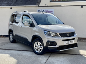 2021 Peugeot Rifter 1.5 Bluehdi Allure Horizon – Allied Mobility Conversion Wheelchair Adapted Wav in Beige — image 3
