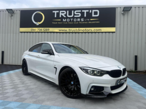 2019 BMW 4 Series Gran Coupe 3.0 430d M Sport Auto Euro 6 (s/s) 5dr in White — image 3