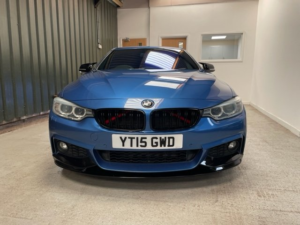 2015 BMW 4 Series 2.0 420d M Sport Coupe in Blue — image 2