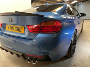2015 BMW 4 Series 2.0 420d M Sport Coupe in Blue — image 5