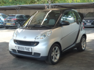 2009 Smart Fortwo 1.0 Mhd Pulse Coupe 2dr Petrol Auto Euro 4 (71 Bhp) in Silver — image 2