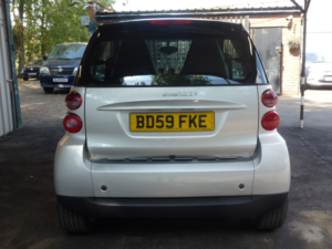 2009 Smart Fortwo 1.0 Mhd Pulse Coupe 2dr Petrol Auto Euro 4 (71 Bhp) in Silver — image 5