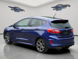 2018 Ford Fiesta 1.0t Ecoboost St-Line X Euro 6 (s/s) 5dr in Blue — image 4