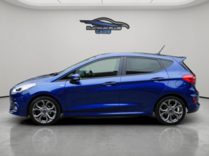 2018 Ford Fiesta 1.0t Ecoboost St-Line X Euro 6 (s/s) 5dr in Blue — image 6