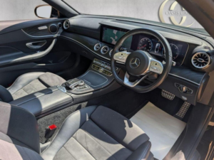 2021 Mercedes-Benz E Class 2.9 E400d Amg Line Cabriolet G-Tronic+ 4matic Euro 6 (s/s) 2dr in Black — image 3