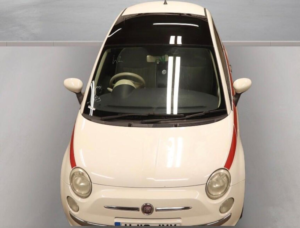 2012 Fiat 500 0.9 Twinair Lounge Euro 5 (s/s) 3dr in White — image 2