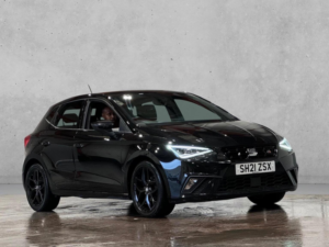 2021 SEAT Ibiza 1.0 Tsi Fr Euro 6 (s/s) 5dr Gpf in Black — image 6