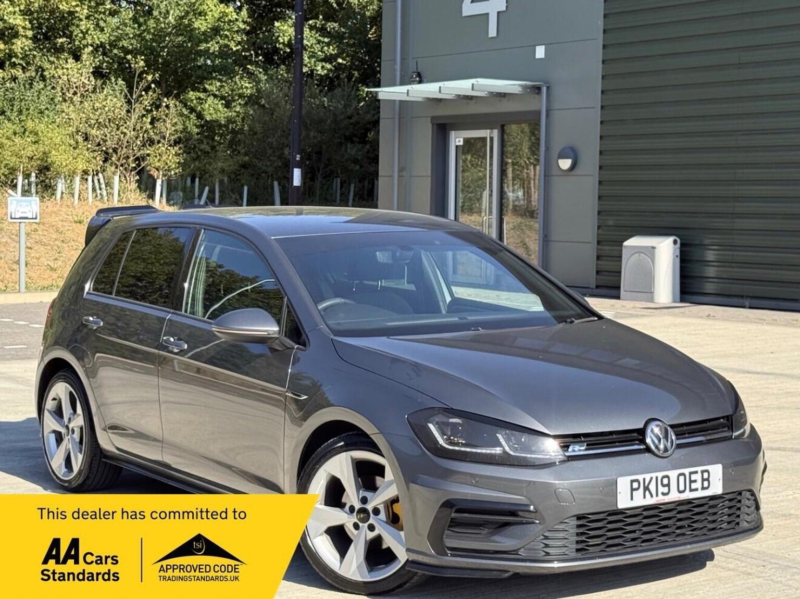 2019 Volkswagen Golf 1.5 Tsi Evo R-Line Euro 6 (s/s) 5dr in Grey — image 1