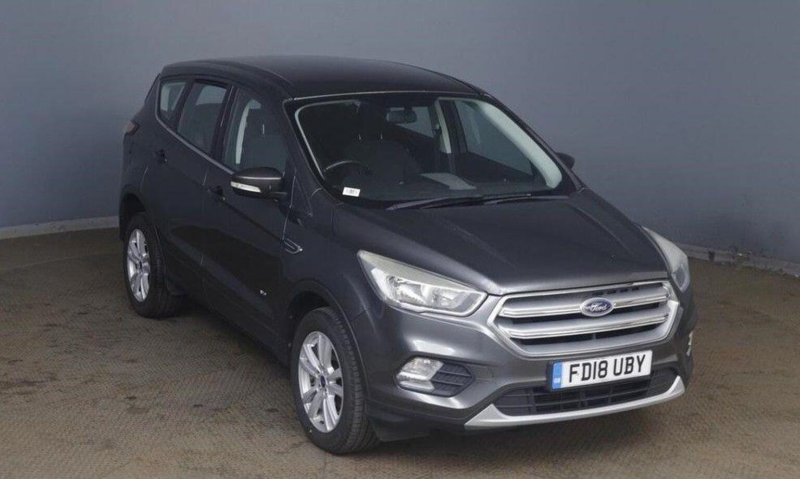 2018 Ford Kuga 2.0 Tdci Ecoblue Zetec Powershift AWD Euro 6 (s/s) 5dr in Grey — image 1
