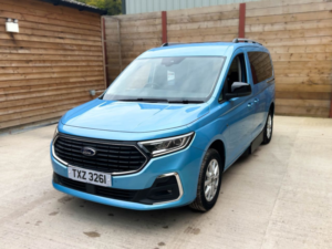 2024 Ford Tourneo Connect Side Entry Passenger Up Front Wheelchair Accessible Disabled Access Vehicle Wav in Blue — image 6