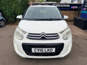 2015 Citroen C1 1.2 Puretech Feel Hatchback 3dr Petrol Manual Euro 6 (82 Ps) in White — image 6