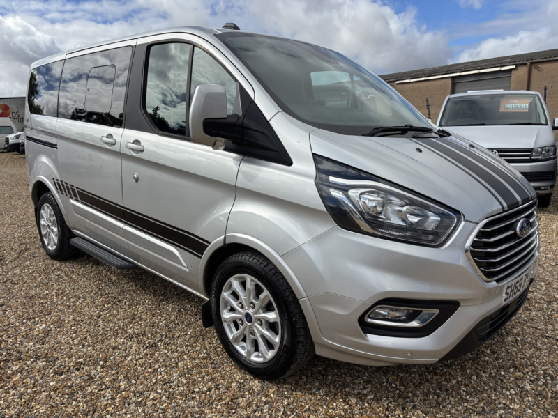 2019 Ford Tourneo Custom Wav Automatic Wheelchair Accessible Vehicle Auto 2.0 320 Ecoblue Titanium in Silver — image 1