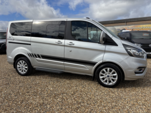 2019 Ford Tourneo Custom Wav Automatic Wheelchair Accessible Vehicle Auto 2.0 320 Ecoblue Titanium in Silver — image 2