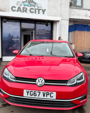 2017 Volkswagen Golf 1.4 Tsi Bluemotion Tech Se Nav DSG Euro 6 (s/s) 5dr in Red — image 2
