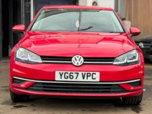 2017 Volkswagen Golf 1.4 Tsi Bluemotion Tech Se Nav DSG Euro 6 (s/s) 5dr in Red — image 6