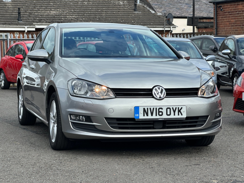 2016 Volkswagen Golf 1.4 Tsi Bluemotion Tech Match Edition Hatchback 5dr Petrol Manual Euro 6 (s/s) (125 Ps) in Silver — image 1