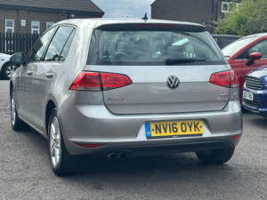 2016 Volkswagen Golf 1.4 Tsi Bluemotion Tech Match Edition Hatchback 5dr Petrol Manual Euro 6 (s/s) (125 Ps) in Silver — image 4
