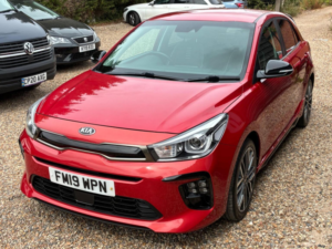 2019 Kia Rio 1.0 T-Gdi Gt-Line Euro 6 (s/s) 5dr in Red — image 3