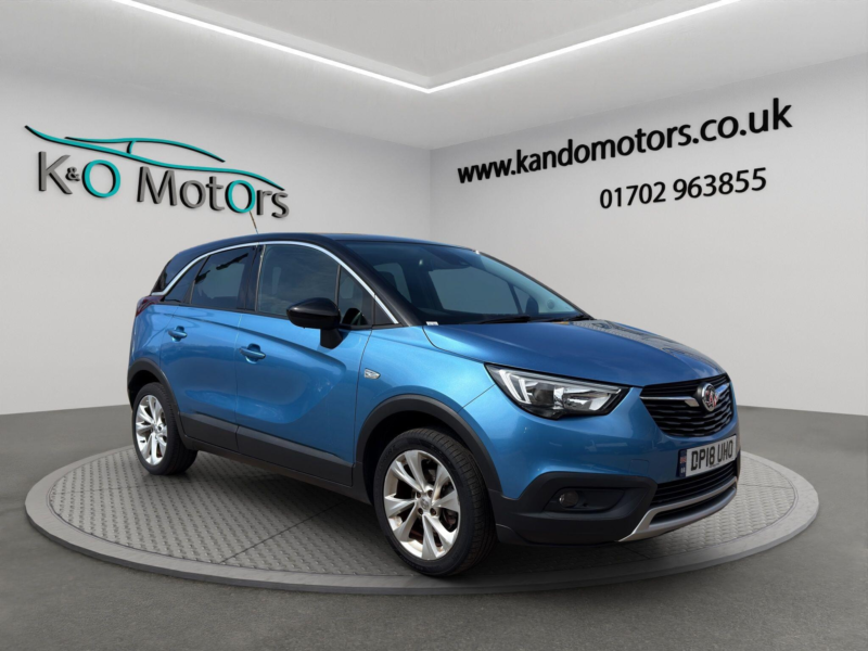2018 Vauxhall Crossland X 1.2 Turbo Gpf Tech Line Nav Euro 6 (s/s) 5dr in Blue — image 1