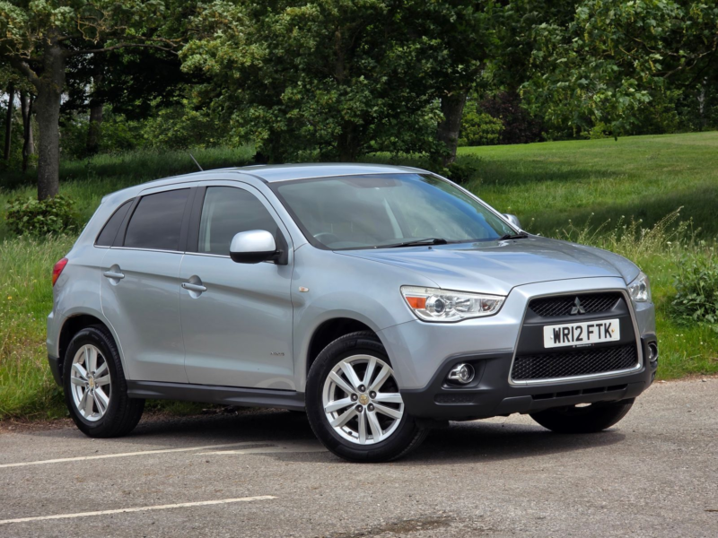 2012 Mitsubishi Asx 1.8d 4 4WD Euro 5 5dr in Silver — image 1