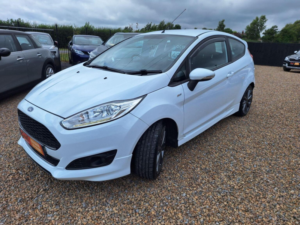 2017 Ford Fiesta 1.0t Ecoboost St-Line Euro 6 (s/s) 3dr in White — image 5