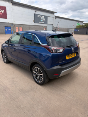 2020 Vauxhall Crossland X 1.2 Turbo Elite SUV 5dr Petrol Auto Euro 6 (s/s) (130 Ps) in Blue — image 3