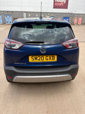 2020 Vauxhall Crossland X 1.2 Turbo Elite SUV 5dr Petrol Auto Euro 6 (s/s) (130 Ps) in Blue — image 4