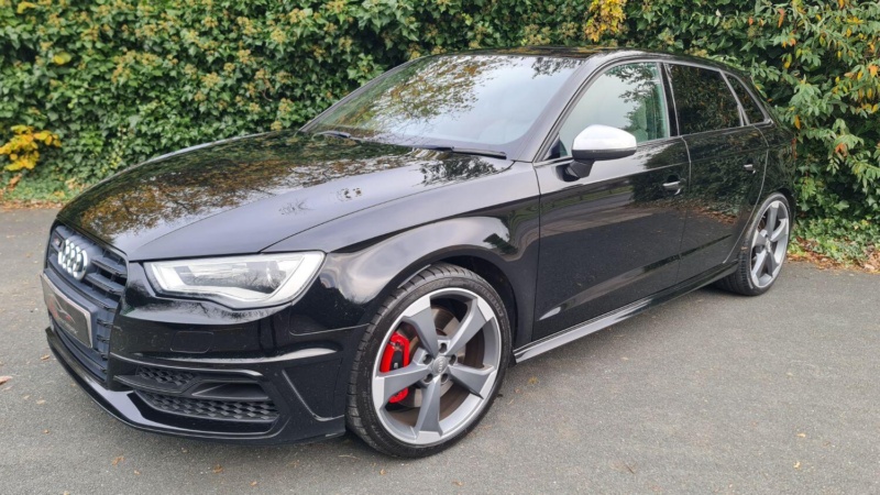 2016 Audi S3 2.0 Tfsi Sportback S-Tronic Quattro Euro 6 Nav 300 Ps in Black — image 1