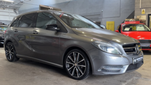 2014 Mercedes-Benz B Class 1.5 B180 Cdi Sport Diesel Grey 5dr Lowtax+snav+leather+beltdone in Grey — image 4