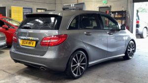 2014 Mercedes-Benz B Class 1.5 B180 Cdi Sport Diesel Grey 5dr Lowtax+snav+leather+beltdone in Grey — image 6