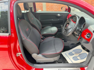 2014 Fiat 500c 0.9 Twinair Lounge Euro 6 (s/s) 2dr in Red — image 3
