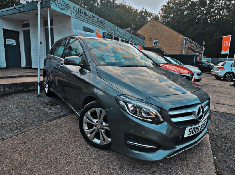 2016 Mercedes-Benz B Class 1.5 B180d Sport (premium) 7g-Dct Euro 6 (s/s) 5dr in Grey — image 1