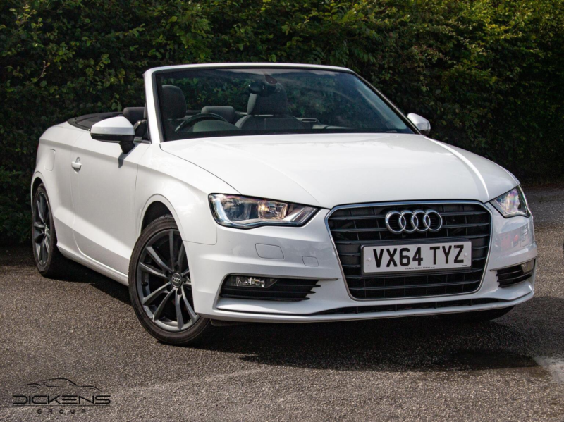 2014 Audi A3 Cabriolet 1.4 Tfsi Cod Sport Euro 6 (s/s) 2dr in White — image 1